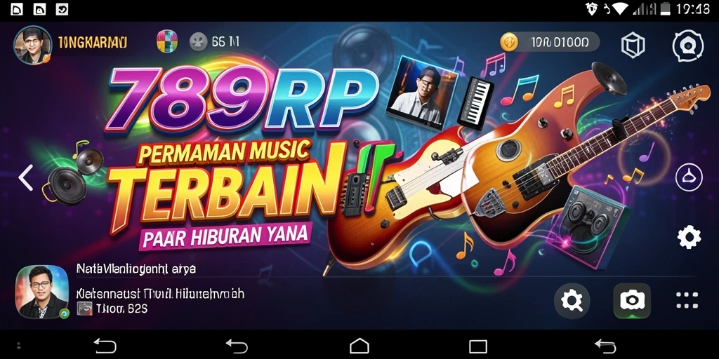 Screenshot gameplay 789RP yang menunjukkan pengalaman musik yang seru.