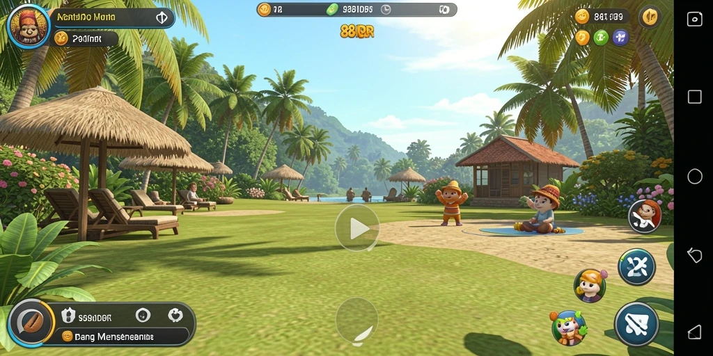 Tampilan gameplay <strong>88IDR</strong> yang penuh warna dan seru.