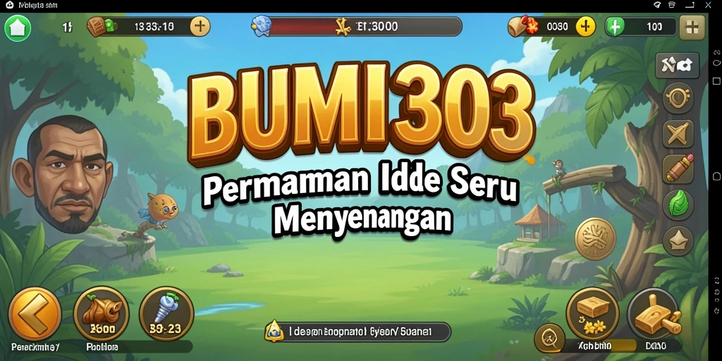 Gameplay BUMI303 yang menarik dan menghibur.