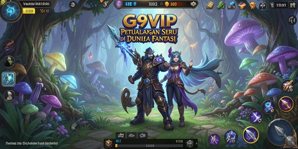 Tampilan menarik dari gameplay G9VIP dengan petualangan menyenangkan.