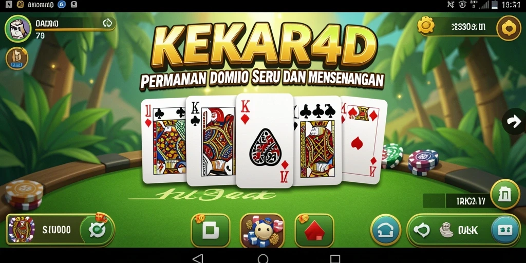 Tampilan gameplay seru dan interaktif dari KEKAR4D.