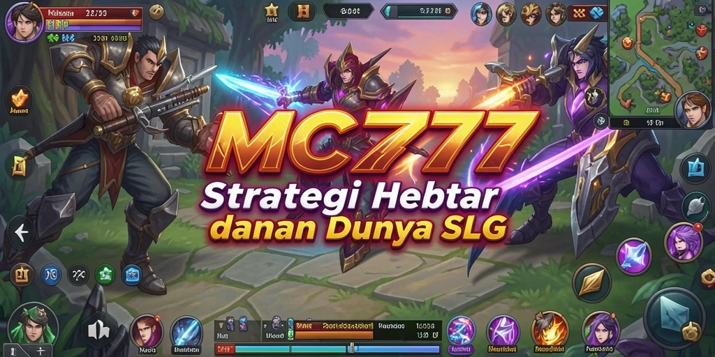 Tampilan gameplay menarik dan strategis di MC777.