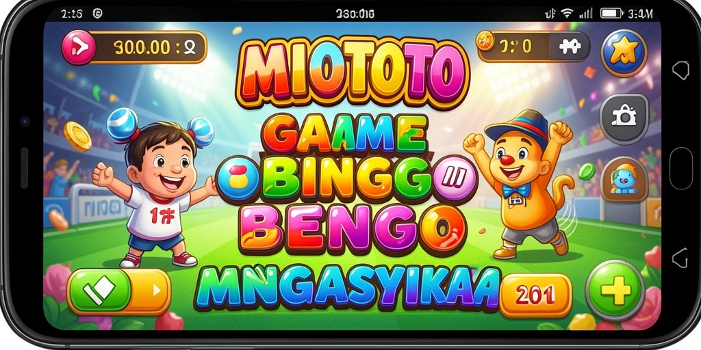 Screenshot gameplay MIOTOTO menampilkan keseruan permainan Bingo.