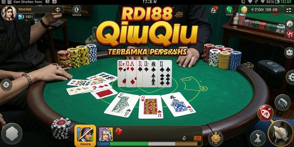 Screenshot RDI88 memperlihatkan gameplay seru QiuQiu.