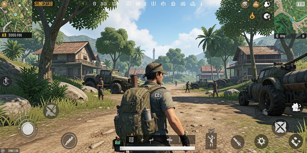 Screenshot SUNEO138 menampilkan gameplay seru di dunia terbuka.
