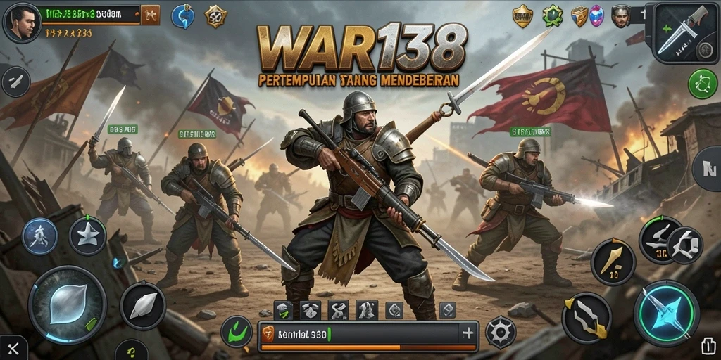Tampilan gameplay mendebarkan dari WAR138 yang penuh strategi.